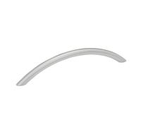 Ganter Normelemente Curved Handle, Furniture Handle, Stainless Steel, Hole spacing 128 mm, GN 424.5-10-128