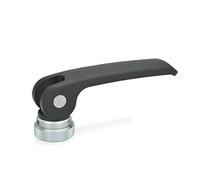 Ganter Normelemente Clamps GN 927-82-M8-A-B Eccentric tensioner with Internal, Black, Handle Length l1: 82mm Thread d2: M8