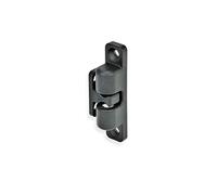 Ganter Normelemente GN 4490-ZD-80-1-SW Die-cast Zinc Ball Clasp, Length 80 mm, Black, 1 Piece