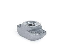 Ganter Normelemente Hammer Head Nut, Hammer Nut, Pack of 10, for Aluminium Profiles, GN 51B-10M6-B-SZ, Groove Width 10 mm, Thread M6