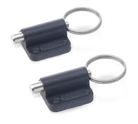 Ganter Normelemente Locking bolt with pull ring, pack of 2, GN 417-5-A