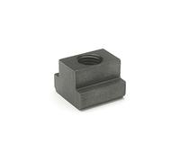 Ganter Normelemente | Nuts for T-grooves - DIN 508-10-M6-10 | Strength class 10 | Burnished | Pack of 5