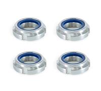Ganter Normelemente | Slot Nuts Similar to DIN 1804 | GN 1804.1-M15X1 | Set of 4 | Steel Self-Locking | Thread M15 x 1
