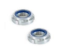 Ganter Normelemente | Slot Nuts Similar to DIN 1804 | GN 1804.1-M40X1.5 | Pack of 2 | Steel Self-Locking | Thread M40 x 1.5