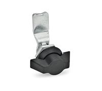 Ganter Standard Elements | Latches with Control Unit - GN 115 | Use with Plastic Handle, 1 Piece, Black, GN 115-SK-10