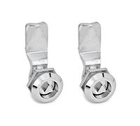 Ganter Standard Elements | Latches with Socket - GN 115 | Use with Triangle, Pack of 2), Silver, GN 115-DK-8