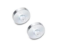 Ganter Standard Elements | Magnets with Female Thread - GN 50.2 with Magnetic Material Samarium Cobalt, Silver, GN 50.2-SC-13-M3