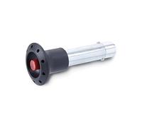Ganter Standard Elements | Plug Bolt with Axial Fuse (Ratchet) GN Fitting -20 - 80 Galvanised/Bolt Diameter: 20 mm/Steel/Blue Passivated Pack of 1