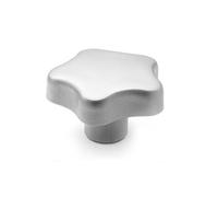 Ganter Standard Elements | Star Knob - GN 5334 - Matte Sandblasted Stainless Steel, GN 5334-40-M8-E
