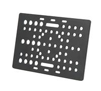 Gantry Panel Kuuleyn Gantry Plate Aluminum High Strength Gantry Board Black Anodized 3D Printer Linear Universal Guide for Milling Machine (Junta)