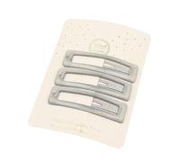 GANYKQ 3 Pcs Square Star Oval Loves Water Droplet Metal Hairpin Clip Side Hair Bangs Clip Word Clip Forehead Clip