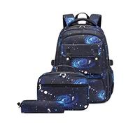 GANYKQ 3Pcs Girls Backpack with Insulated Lunch Bag Pencil Bag School Bags Bookbags for Girls with Lunch Bag