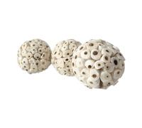 GANYKQ 3pcs/Set Natural Chew Grinding Toy Bites Toy Teeth Cleaner Oversized Molar Toy for Hamster Chinchillas Rabbits