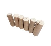 GANYKQ 6 Pcs Bird Chew Toy, Parrots Cage Toy Natural Wood Molar Sticks Toy for Budgies Parrots Small Size Birds for Cage