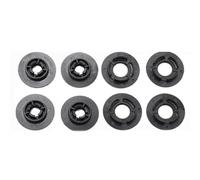 GANYKQ 8pcs Car Mat Mounting Bracket Holders Retainers Fixing Clips Fasteners 3C08645219B9 3D08645214PK 3D0864523B41