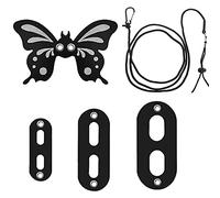 GANYKQ Adjustable Bearded Dragon Harness Set Leash for Butterfly 3pcs Vest for Reptiles Small Animals Holiday Cost