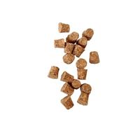GANYKQ Bird Chew Toy, Parrots Cage Toy Natural Wood Molar Corks Toy for Budgies Parrots Small Size Birds for Cage