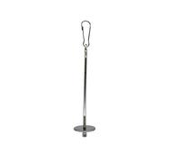 GANYKQ Birds Hanging Foods Treat Skewer Small Large Size Stainless Steel Parrot Fruit Vegetable Stick Holder Foraging Toy