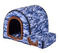 GANYKQ Cat Bed for Indoor Cat Small Dog Warm Bed House Pet Tent Bed Kitten Cave Thicken Cushion Indoor Kitten