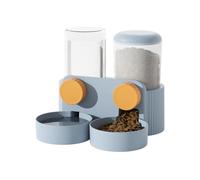 GANYKQ Cat Water Dispenser Cat Automatic Feeder and Water Cat Feeding Watering Cage Mount Cat Feeder Cat Water Feeder