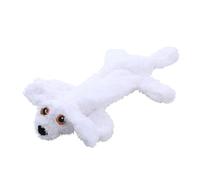GANYKQ Dog Furry Puppy Shape Cat Toy Kitten Toy with Sound for Cat Teething Chew Squeaking Plush for Dog