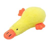 GANYKQ Dog Interactive Squeak Plush Animal Stuffed Chew Toy for Small to Dogs Duck-Shape