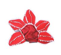 GANYKQ Funny Cat Hat Demogorgon Scary Flower Costume Birthday Pet Accessories Supplies Pet Wear Adjustable Sticker