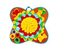 GANYKQ Interactive Pet Dog Slow Feeding Food Mat Soft Plush Sniffing Pad Treat Mats Dog Slow Feeding Training Mat