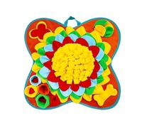 GANYKQ Interactive Pet Dog Slow Feeding Food Mat Soft Plush Sniffing Pad Treat Mats Dog Slow Feeding Training Mat