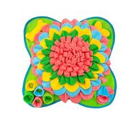 GANYKQ Interactive Pet Dog Slow Feeding Food Mat Soft Plush Sniffing Pad Treat Mats Dog Slow Feeding Training Mat