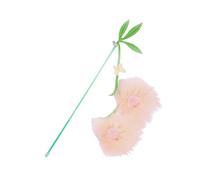 GANYKQ Lovely Cat Toy Funny Simulation Fish with Bells Funny Exercise Teaser Stick Toy for Kitten with