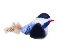 GANYKQ Plush Funny Birds Shape Cat Toy for Pet Exercise with Realistic Bird Sounds Running Birds Shape Cat Indoor Chasing Toy