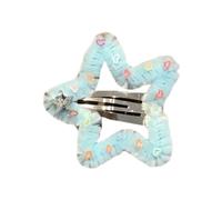 GANYKQ Star Clip Sweet Cool Girl Five-pointed Star Diamonds Hairpin Clip Love Bangs Clip Hair Clip Hair Accessories