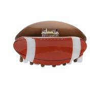 GANYKQ Unique Baseball Basketball Football Hair Claw for Women Cool Girl Hair Grip Hair Barrettes Outdoor Sports Headdress