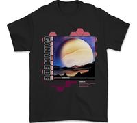 Ganymede Jupiter III Astronomy Planets Cosmos Mens T-Shirt 100% Cotton Black XL