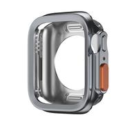 GANYUU Case for Apple Watch Ultra 10 9 8 7 46mm 42mm 45mm 41mm 44mm 40mm Soft TPU Shockproof Protective Full Bumper Cover for iwatch series 6 5 4 SE Case(Gray,40mm)