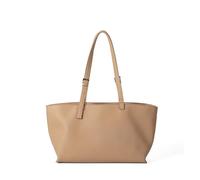 GANYUU Casual Soft Tote Women Bag PU Leather Shoulder Bags for Women 2025 New High Quality Handbags and Purses Large Shopper Purses(Khaki)