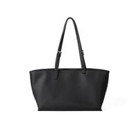 GANYUU Casual Soft Tote Women Bag PU Leather Shoulder Bags for Women 2025 New High Quality Handbags and Purses Large Shopper Purses(Black)