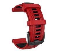 GANYUU For Watch Band Forerunner 965/955/ 945/935,Soft Silicone 22mm Replacement Bands Compatible With Fenix 5/ Fenix 5 Plus/Fenix 6/ Fenix 6 Pro/Approach S60(Red+Black)