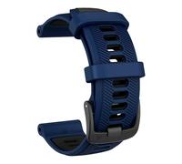 GANYUU For Watch Band Forerunner 965/955/ 945/935,Soft Silicone 22mm Replacement Bands Compatible With Fenix 5/ Fenix 5 Plus/Fenix 6/ Fenix 6 Pro/Approach S60(Blue+Black)