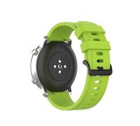 GANYUU Silicone Band 20mm 22mm Universal Replacement Watch Band Compatible Most Watch (Color : Lime, Size : 20mm Universal)