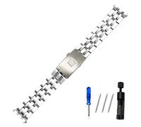 GANYUU Solid Stainless Steel Watch Strap for Tissot Prc200 Steel Belt T014430a Watch Bracelet T461 T17 T014 19MM 20mm Accessories