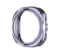GANYUU TPU Case for Samsung Galaxy Watch 7 Ultra 47mm Soft Frame Protector Anti-Scratch Bumper Cover Protector for Galaxy Watch Ultra(Gray)