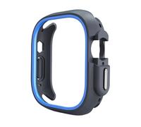 GANYUU TPU Cover for Apple Watch Ultra Case 42mm 46mm 49mm 44mm 45mm 41mm Protective Bumper PC Shell for IWatch Series10 9 8 7 6 Se 5 4(BU,41mm)