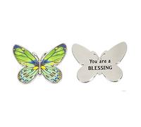 Ganz Keepsake Enjoy The Journey Colorful Butterfly Pocket Charm (Blessing)