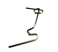 GAO Flora® 100 x Greenhouse Clips with Increased Clamping Force for Hollow Plates and Glass Panels from 3 mm to 6 mm