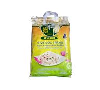 Gao Ong Cua ST25 Super Fragrant Rice AAAA 10kg - Premium Quality Jasmine White Rice for Asian & Chinese Cooking Cuisine