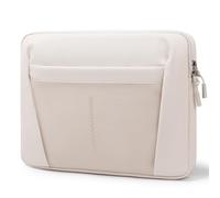GAOCHY 13.3-14 Inch Laptop Sleeve Bag Water-resistant Laptop Case for MacBook Pro 14 2024-2021, MacBook Air 13 M4 2025, Swift Go 14, 14 Inch Zenbook, Dell 14 Plus, Inspiron 14, Envy 13, Pearl White
