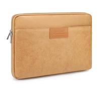 GAOCHY 15-16 Inch Shockproof Laptop Sleeve, Compatible with 16.2 Inch MacBook Pro 16 M4/M3/M2/M1 Pro/Max, 15.3 Inch MacBook Air 15 M4/M3/M2 2025-2023, XPS 16, 16 Inch Chromebook/Vivobook, Autumn Oak