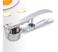 Gaodeding 5-in-1 Multifunctional Garlic Press - Heavy Duty Kitchen Tool for Garlic, Bottles, Walnuts, Date Pits & Fish Scales | Easy Squeeze & Clean